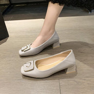 Damen Bequeme Pumps mit stilvollem Schnallen-Detail W&W