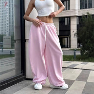 Damen bequeme Sweathose mit weitem Schnitt WW