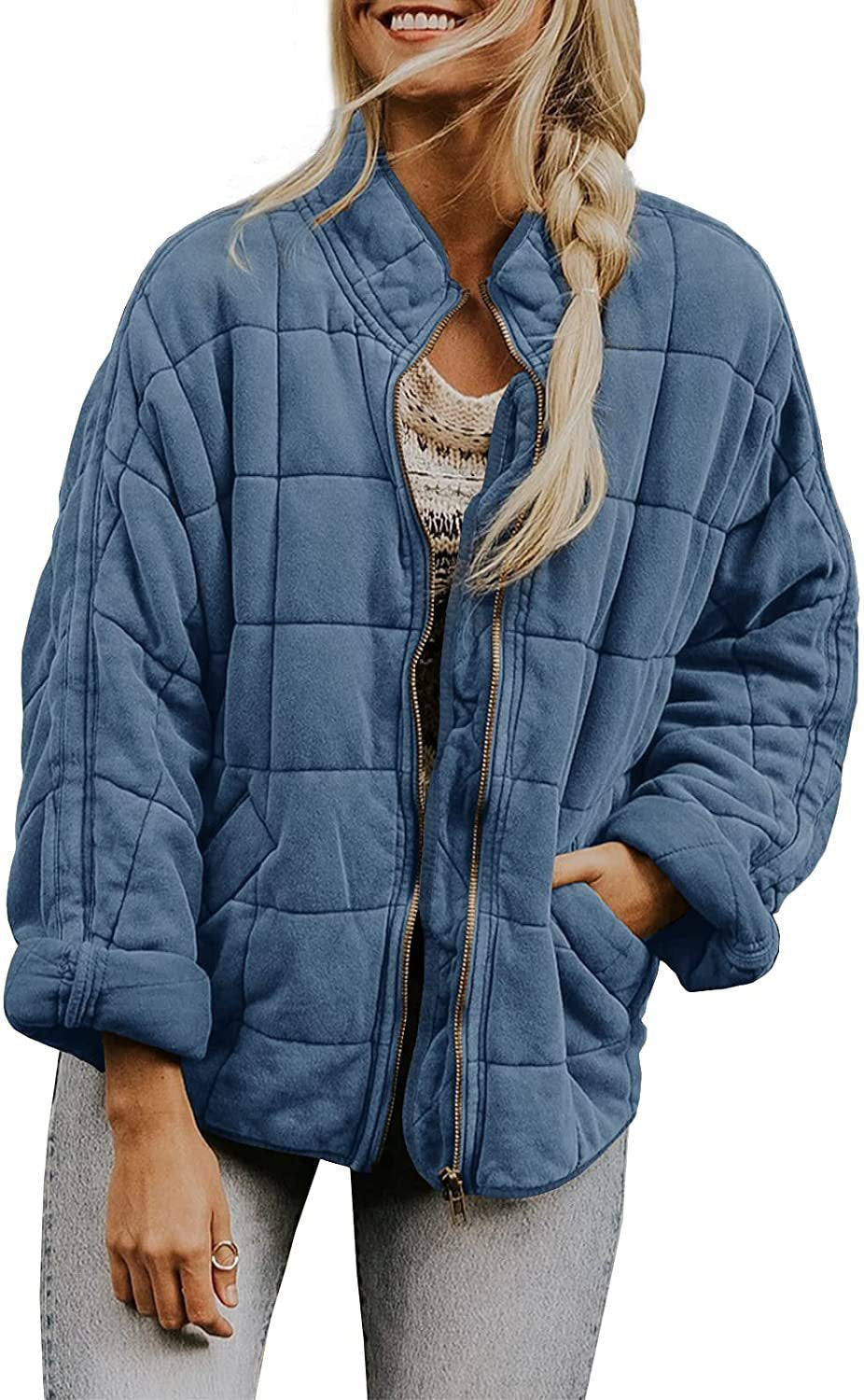Damen Steppjacke mit hochwertiger Füllung und seitlichen Taschen WW