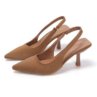 Damen Slingback Pumps mit eleganter Spitze WW