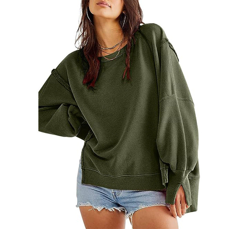 Damen Oversized Sweatshirt W&W Mode