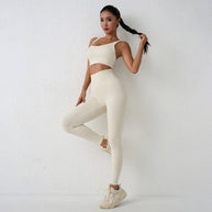 Damen Sport-BH und Leggings Set WW