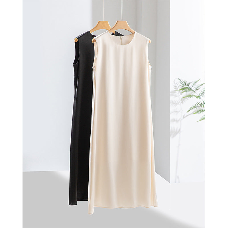 Damen Sleek Satin Maxikleid WW