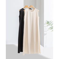 Damen Sleek Satin Maxikleid WW