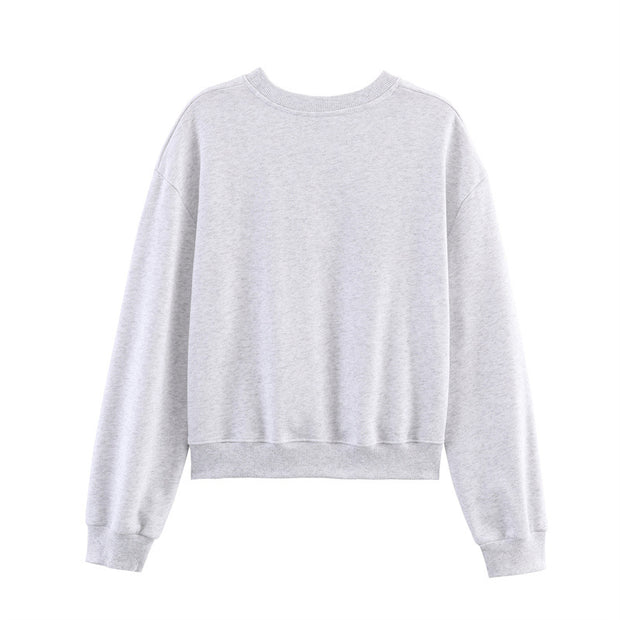 Damen Sportliche Sweatpants mit elastischem Bund und praktischem Logo WW