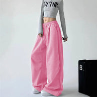 Damen Bequeme und lässige weite Jogginghose WW
