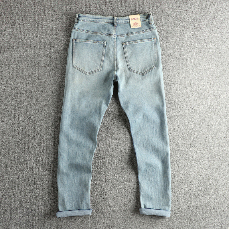 Damen Slim-Fit Jeans im authentischen Vintage-Look mit hohem Bund WW