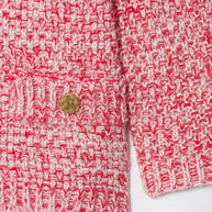 Damen Strickjacke mit Knopfdetails und gemütlicher Passform WW