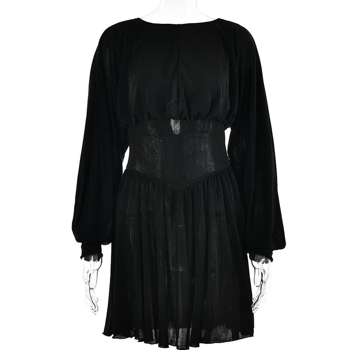 Damen Abendkleid mit weitem Ärmeldesign und schmeichelndem Schnitt W&W Mode