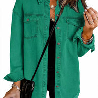 Femme Destroyed Denim Westernjacke WW