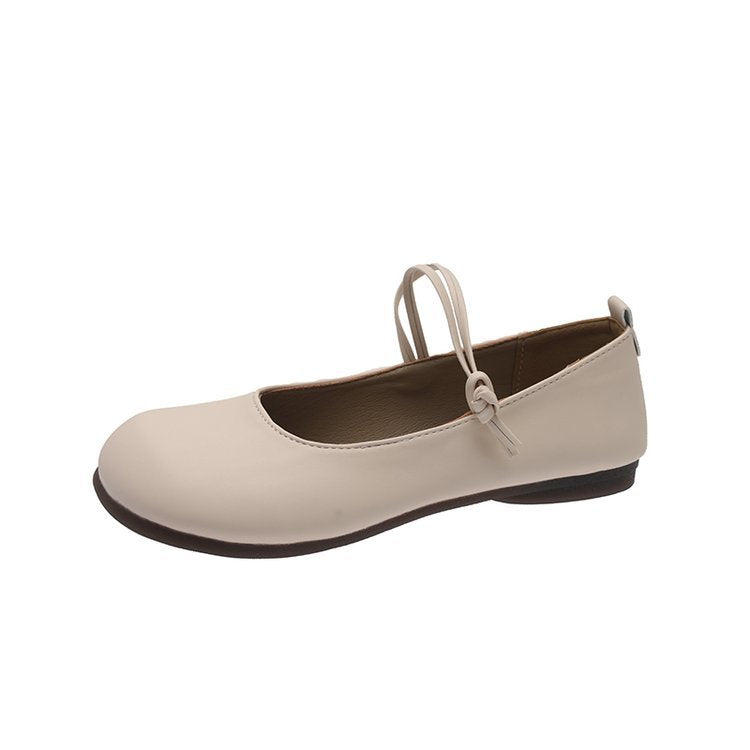 Damen Ballerinas mit elegantem Riemchen und flexiblem Innenfutter W&W