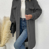 Damen Strickjacke mit soften Texturen und praktischen Taschen WW