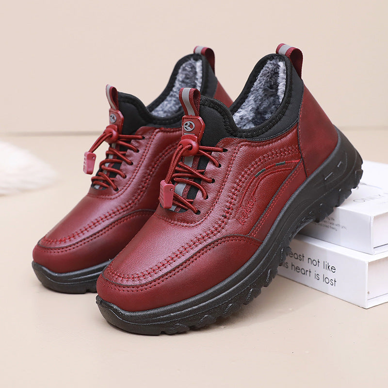 Damen Sportliche und komfortable Wander-Sneaker mit wärmendem Innenfutter WW