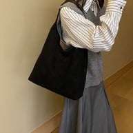 Damen Soft Suede Hobo Tasche WW