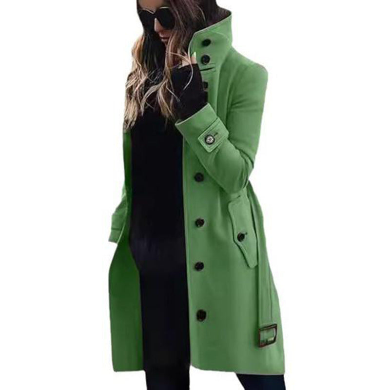 WW | Slim Fit Wollmantel für Frauen