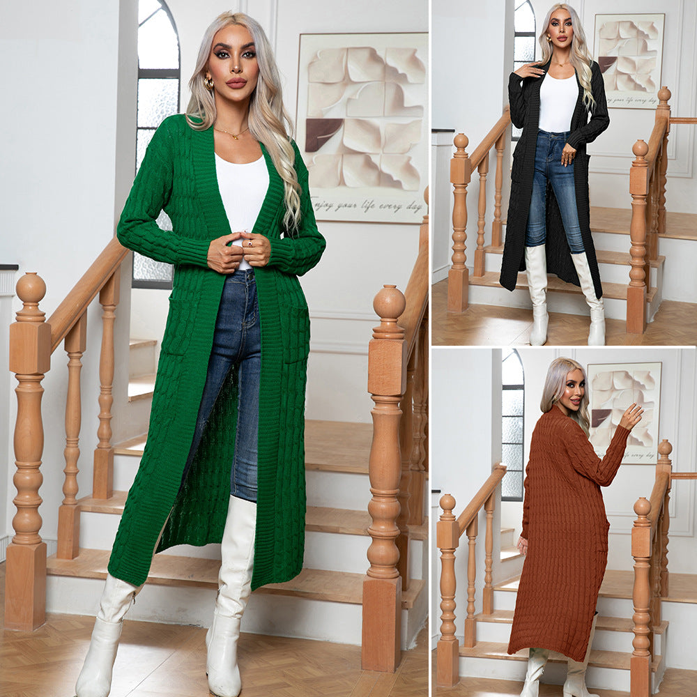 Damen Strickjacke mit Strukturdetails WW