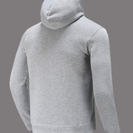 Damen sportlicher Kapuzenpullover mit grafischem Druck und Kängurutasche WW