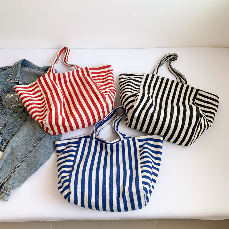 Damen Strandtasche mit großzügigem Innenraum und robustem Material WW