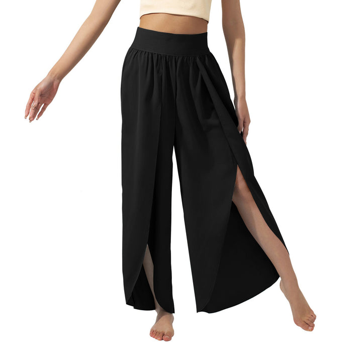 Damen luftige Culotte mit Seitenschlitzen W&W Mode