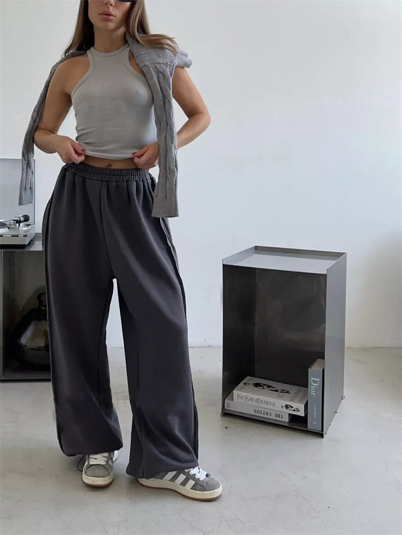 Damen Sportliches Oberteil und bequeme Freizeithose WW