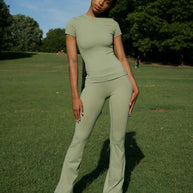 Damen Sportliches Yoga-Outfit WW