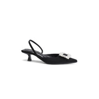 Damen Sling-Pumps mit eleganter Perlenapplikation WW