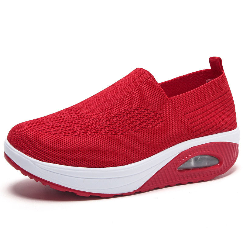 W&W Mode | Atmungsaktive Slip on Sneaker Mit Ergonomischer Sohle Für Damen