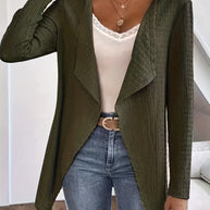 Damen Stilvolle und bequeme Longjacke WW