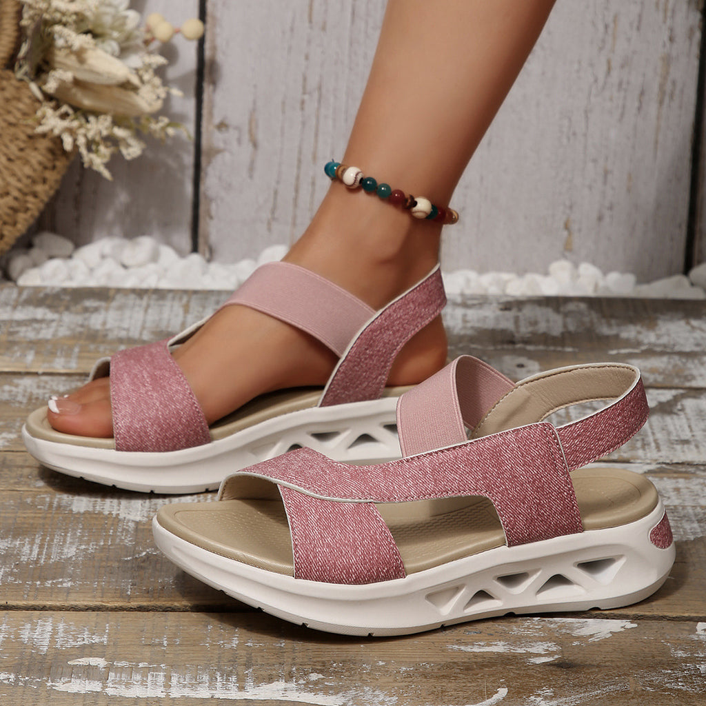 Damen Comfort Slide Sandalen mit gepolsterter Knöchelunterstützung WW