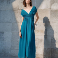 W&W | Multi-Wear Multi-Seil Kreuz rückenfrei Bandage Kleid