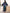 Damen Kimono mit buntem Pfauenmotiv und weitem Schnitt WW