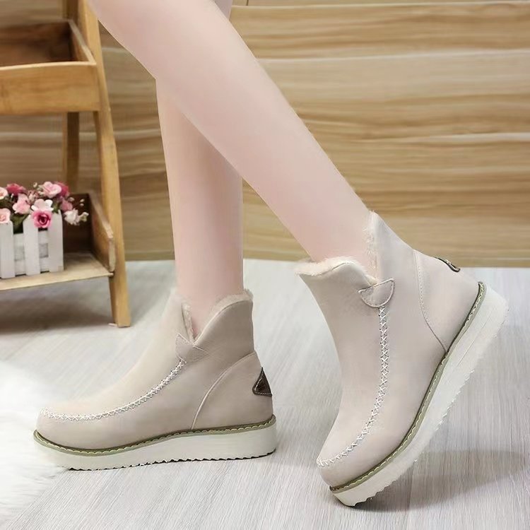 Damen Stiefeletten im modernen Chelsea-Stil mit kuscheligem Innenfutter und rutschfester Sohle WW