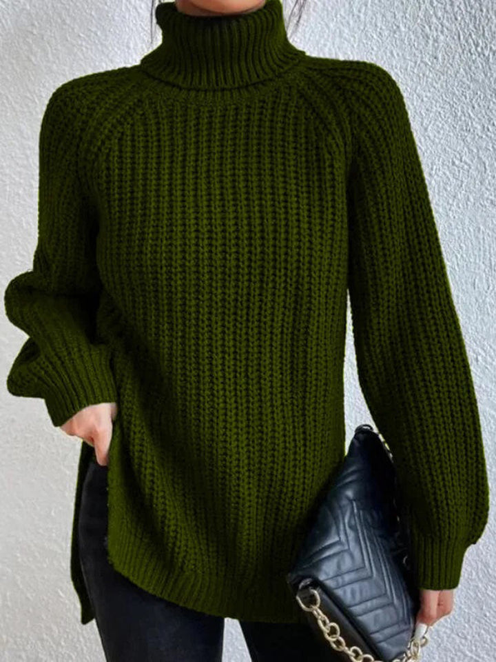 W&W Mode - Gemütlicher Strick-Rollkragenpullover
