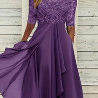 WW | Chiffon-Midikleid für Damen Luftig & Anmutig