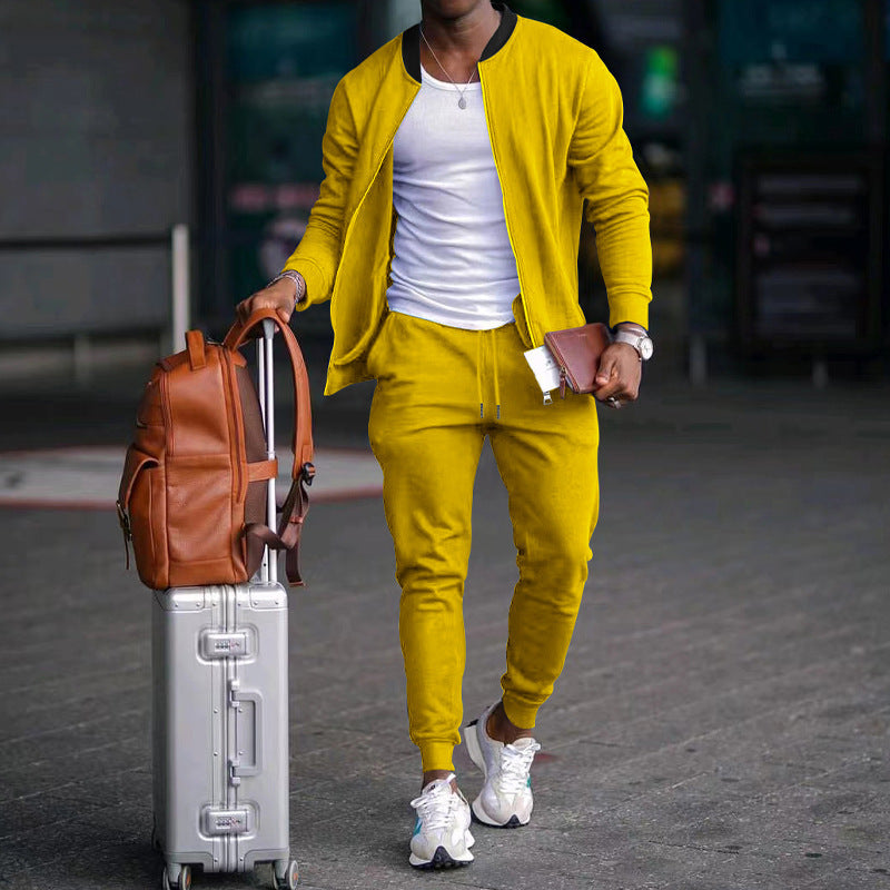 Herren stylische Sweatjacke und Jogginghose WW