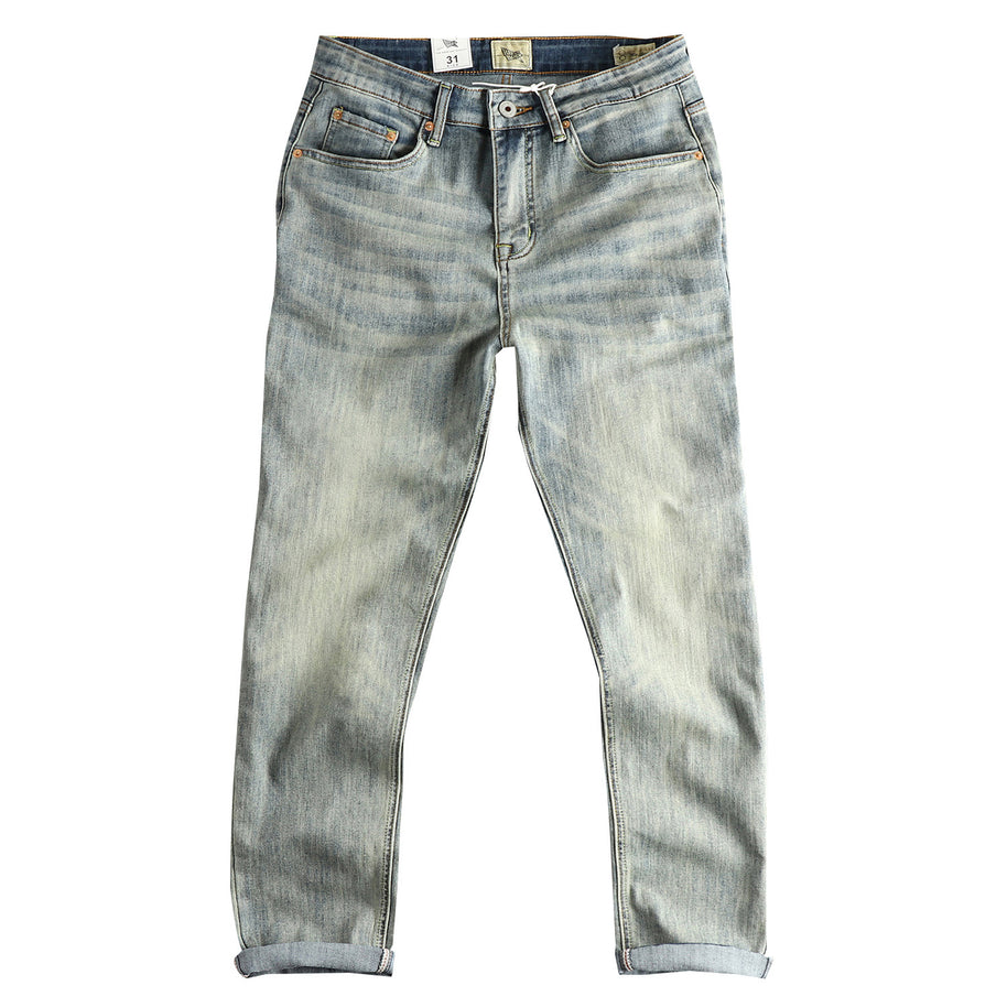 Damen Slim-Fit Jeans mit bequemer Passform und lässigem Vintage-Look WW