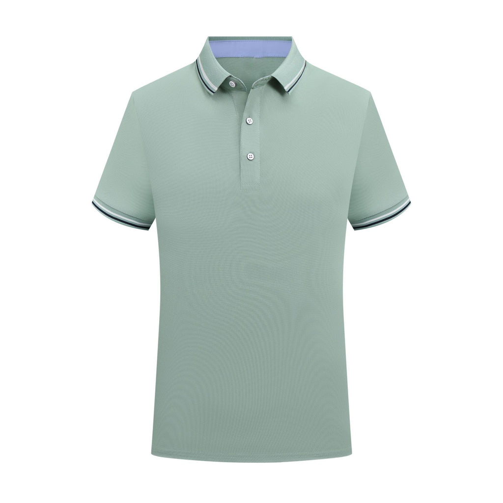 Herren Poloshirt mit kontrastierenden Streifen WW