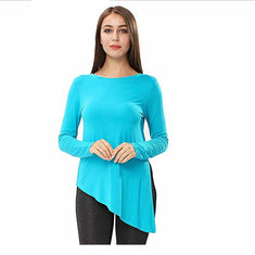 Damen asymmetrisches Langarmshirt WW