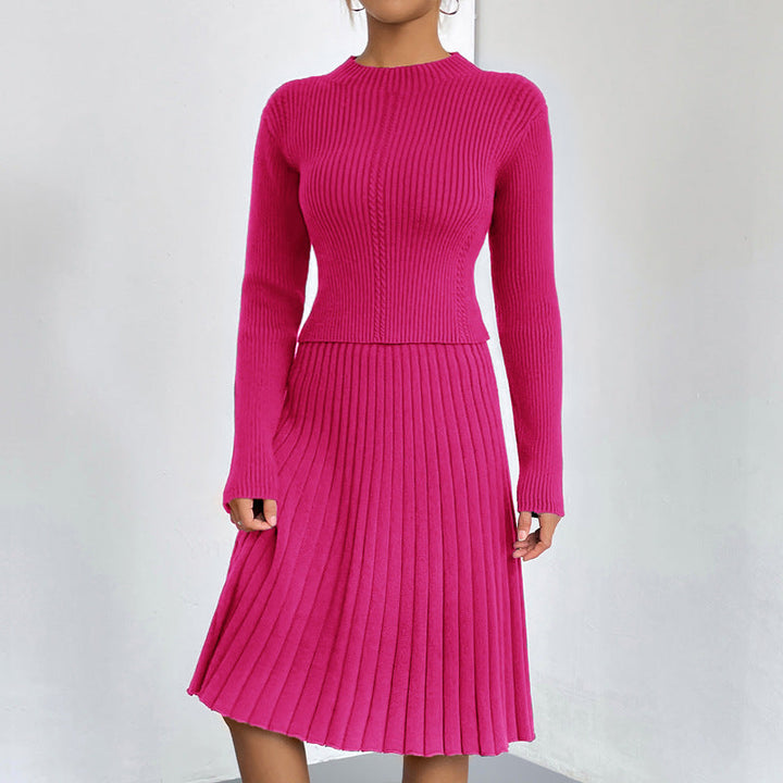 W&W Mode | A-Linie Rock Strickpullover Set