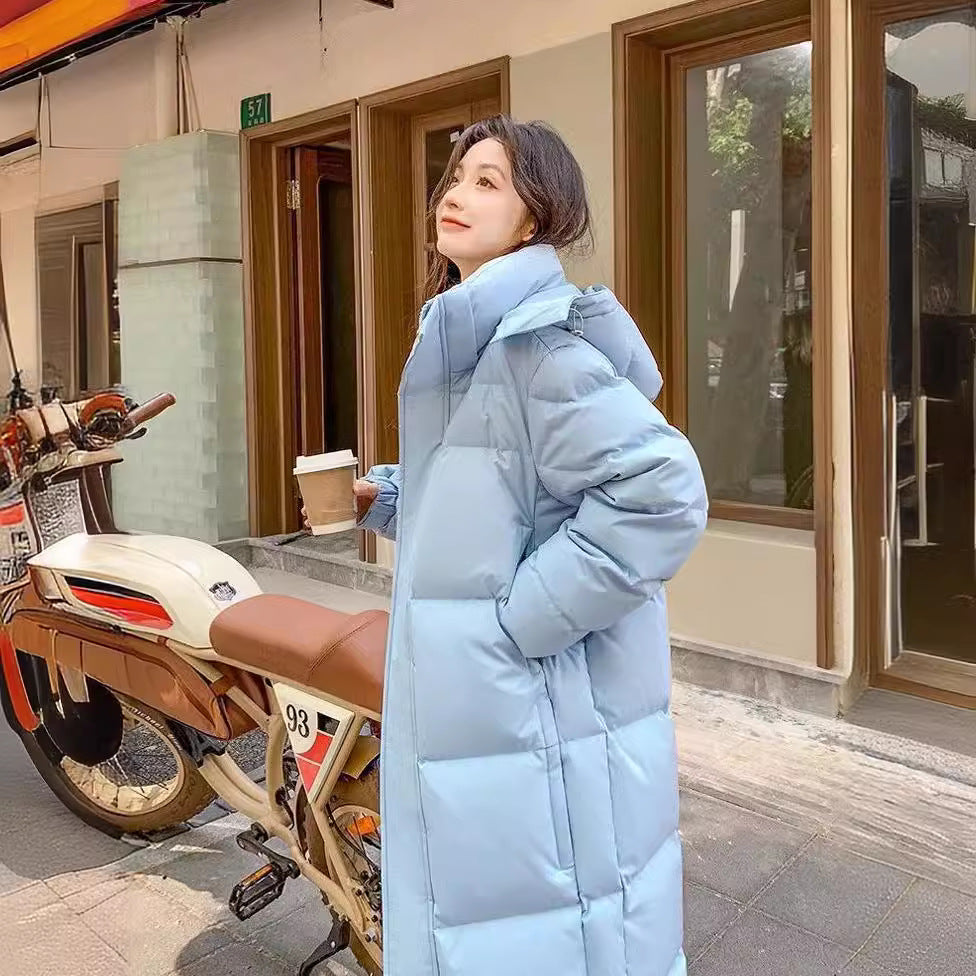 WW | Faltenmantel mit Kapuze - Stilvolle Winterkleidung