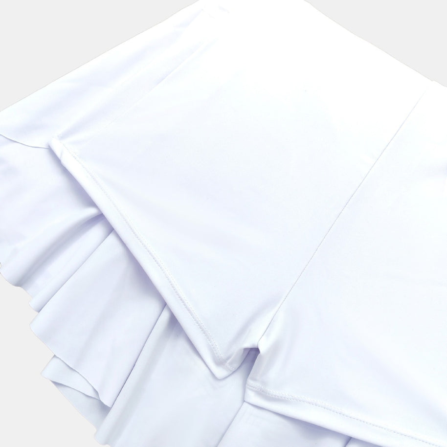 Damen Schwimmrock mit voluminösem Saum und elastischem Bund WW