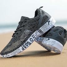 Herren Leichte Atmungsaktive Netz Sportschuhe WW