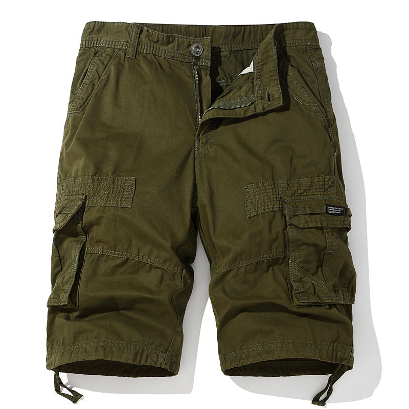 Herren Cargo Stil Multi-Taschen Shorts WW