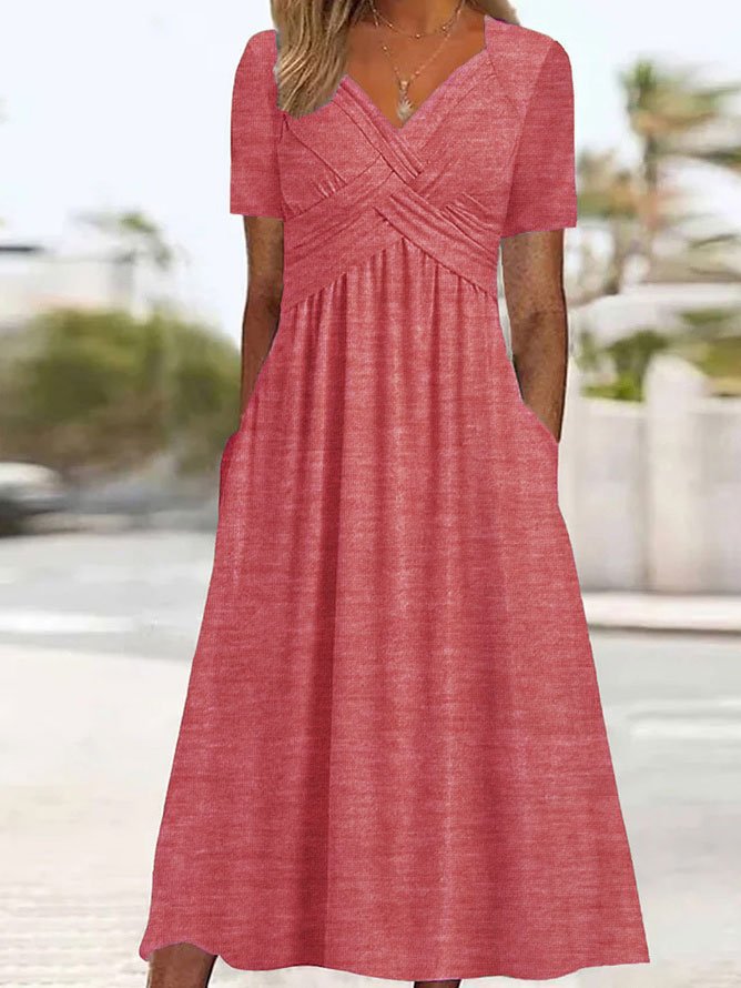 WW | Crossover-Midikleid für stilvolle Ausstrahlung