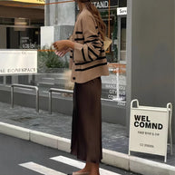 Damen Seidenkleid mit fließendem Schnitt WW