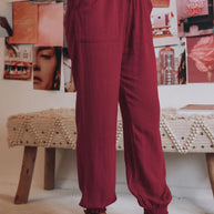 Damen Bequeme und stilvolle Freizeithose WW