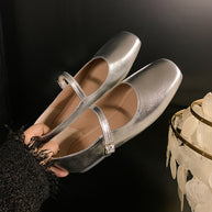 Damen Ballerinas mit modischem Riemchen und klassischem Design WW