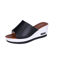 Damen Wedge-Pantoletten mit komfortabler Sohle und modernem Design W&W