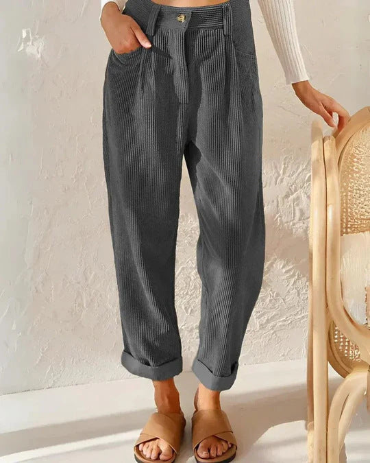 Damen weite Cordhose WW