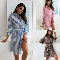 Damen Sommerliches Cocktailkleid im Leo-Print WW